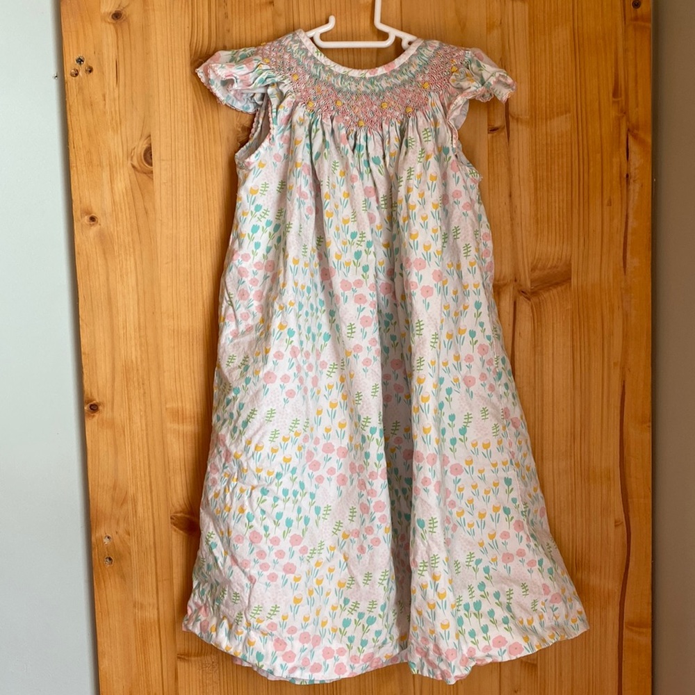 Floral Smocked Dress